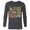 Charcoal Heather, variant on Marvel 85th Anniversary We Are Groot Super Hero Impressions - Long Sleeve T-Shirt for Men - Customized-Athletic Heather