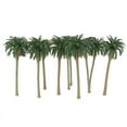 thumbnail image 4 of Coconut Palm Model Trees Layout Set 20 Pieces for Forest Beach Diorama Scenery 150 Scale 7CM Height Plastic Resin DIY Landscape, 4 of 7