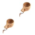 thumbnail image 1 of Naiovety Taza de café de portátil, tazas de leche de té de de goma, tazas para beber agua, vaso de jugo hecho a mano, taza de té de Nummer 2 2piezas Naiovety CBP076925, 1 of 6