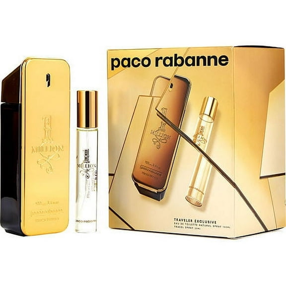 Paco Rabanne 1 Million Eau De Toilette Traveler Set For Men