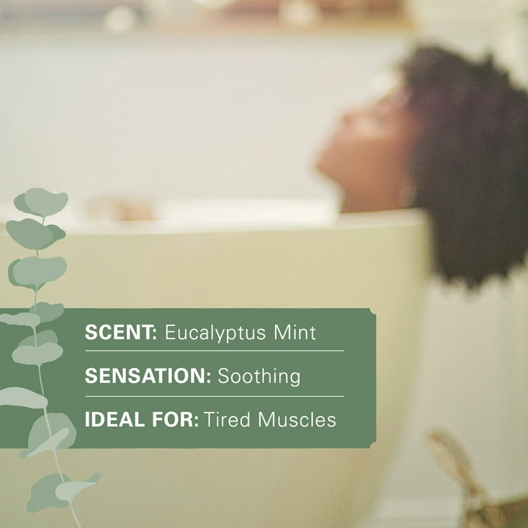 Muscle Relief Foaming Epsom Bath Soak - Village Naturals Therapy – The  Village Company
