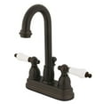 thumbnail image 3 of Kingston Brass Restoration Two Handle 4" Centerset Lavatory Faucet with Retail Pop-up, 3 of 4