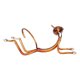 thumbnail image 5 of escultura de hierro TOOARTS gato Yoga estante del vino del sostenedor del vino del metal escultura Práctico de decoración escultura de decoración del hogar interior manualidades Tooarts escultura de hierro, 5 of 7