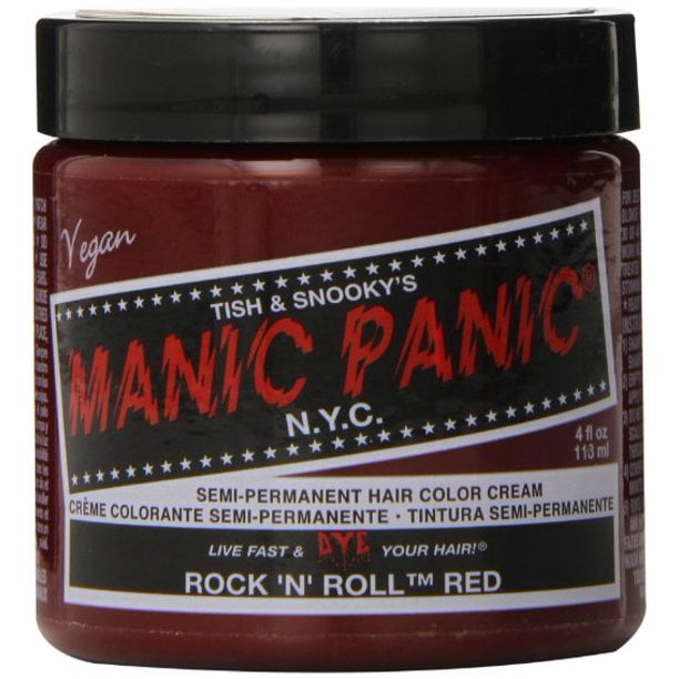 Manic Panic Rock N Roll Red Hair Dye, 4 fl oz