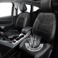 thumbnail image 3 of Car Seat Covers for Hyundai Kona/Hybrid/Electric 2018, Leather Protective Covers B/Grey, 3 of 5
