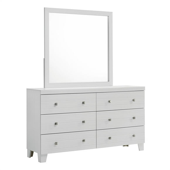 White Dresser Mirrors