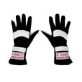 thumbnail image 2 of G-Force Double Layer Medium Black G5 RaceGrip Driving Gloves P/N 4101MBK, 2 of 7