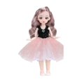 thumbnail image 2 of Xihbxyly Ofertas de Hoy Caja de Regalo para Muñecas de 12 Pulgadas y 30 Cm, Regalo para La Casa de Juegos de Los Niños, Juguetes para Niñas, Falda Linda, Cabello Largo, Ojos Grandes, Hermosa Muñeca,, 2 of 6