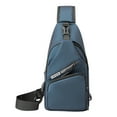 thumbnail image 1 of Mochila pequeña de viaje antisalpicaduras con carga USB y bolsa de pecho, 1 of 5