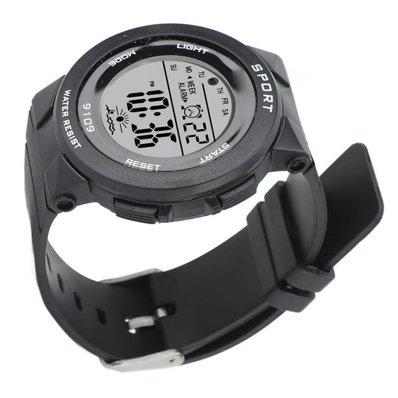 Reloj Electrónico Multifunción Resistente Al Agua con Temporizador Despertador Cronómetro Pantalla Grande Ideal para Deportes Diarios y Actividades Al Aire Libre ANGGREK Otros