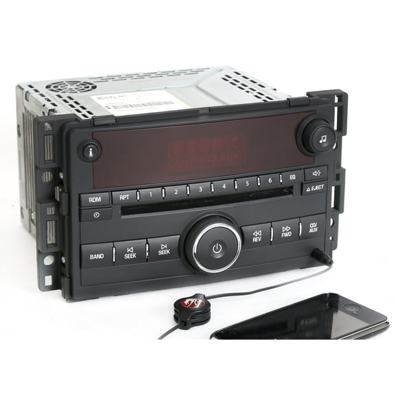 Restored Saturn 2006-2007 Vue Ion AM FM CD Player Radio w Aux mp3 Input U1C 15814424 (Refurbished)
