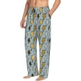 thumbnail image 6 of Logiee Lightning Bolts Print Pajama Pants for Men,Men’s Pajama Bottoms,Mens PJ Pants with Pockets & Button Fly-XX-Large, 6 of 6
