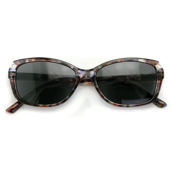 V.W.E. Women's Bifocals Reading Sunglasses Reader Glasses Vintage Outdoor Cateye Mosaic