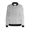 thumbnail image 4 of ChaoHeng Womens Jackets and Coats Clearance Up to 45% Off,Women's Printed Cardigan Jacket Zippered Jacket Long Sleeved Casual Jacket(Black,S), 4 of 5