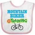 thumbnail image 3 of Inktastic Mountain Biker in Training Boys or Girls Baby Bib, 3 of 4