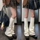 thumbnail image 3 of Qarigey 1 par de calcetines de invierno para mujer y niña JK, calcetines de moda elásticos suaves, calentador de piernas y pies de estilo japonés, Accesorios de disfraces Café Qarigey AP013159-03, 3 of 6