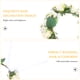 thumbnail image 4 of KAKOWELY Tiaras de flores para boda, guirnalda, corona floral, diadema, diadema de novia, 4 of 4