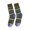 Striped Army Green, variant on Dyfzdhu Crew Socks For Women Fall Winter Leisure Classic Striped Tube Sock