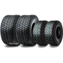 Set 4 WANDA Lawn Mower Turf Tires 13x5-6 Front & 18x7.5-8 Rear /4PR -13106/13027