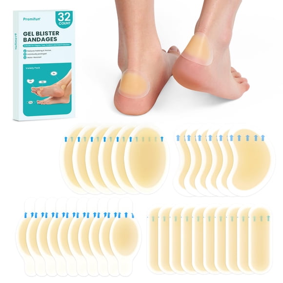 Blíster en gel hidrocoloide Promifun, 32 quilates, impermeables