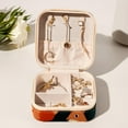thumbnail image 6 of Squirrel Travel Portable Square Jewelry Box Earring Necklace Bracelet Organizer Storage Display Case Holder Stand Decorative Box Organize, 6 of 6