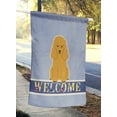thumbnail image 2 of Carolines Treasures BB5650CHF Caniche Tan Drapeau de Bienvenue Toile Maison Taille, 2 of 4