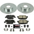thumbnail image 3 of PowerStop Rear Z23 Evolution Sport Carbon-Fiber Ceramic Brake Pad and Drilled & Slotted Rotor Kit Fits: MAZDA Select Models K6969, 3 of 10