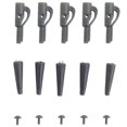 thumbnail image 1 of 50Pcs/Sets Fishing Terminal Tackle Safety Lead Clips with Pins Tail Rubber Tubes Carp Fishing Tackle, 1 of 5