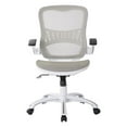 thumbnail image 4 of OSP Home Furnishings Riley Office Chair with White Mesh Seat and Back, 4 of 12