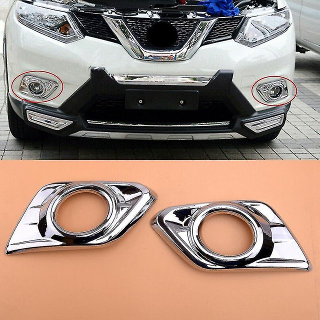 Marco de luz antiniebla delantera para coche, embellecedor Protector de cubierta de lámpara para correr