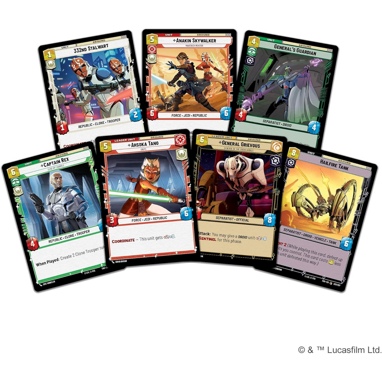 Star Wars: Unlimited Trading Card Game Twilight of the Republic 2