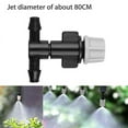 thumbnail image 6 of Oture Garden Patio Water Mister Air Misting Cooling Micro Irrigation System Sprinkler 30ft &9 Mist Nozzles, 6 of 8