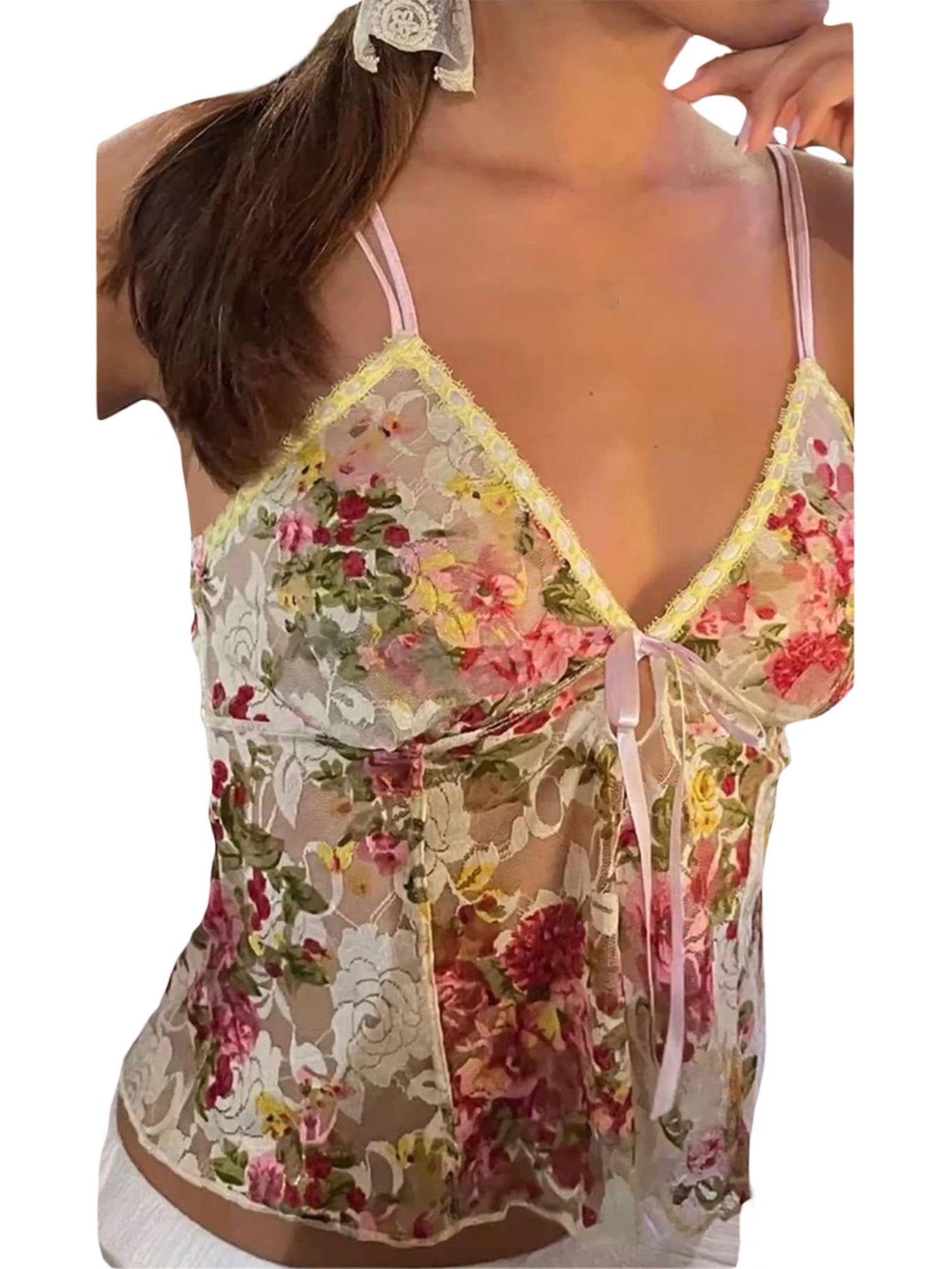 Buy Maria AngelLadies Plain Camisole Cotton Vest Top Lace Trim Neck Design  Cami Tank Strappy (1000) Online at desertcartSeychelles
