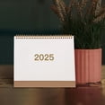 thumbnail image 2 of Miangastore Calendrier de Bureau 2025, Calendrier de Bureau à Clapet avec Design Autoportant pour le Nouvel An, Planification Mensuelle, Calendrier de Table Relié Filaire pour Bureau et Maison, 2 of 9