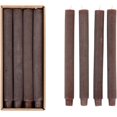 thumbnail image 1 of Creative Co-Op Unscented Pleated Taper Candles in Box, Set of 12, 1 of 8