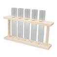 thumbnail image 4 of Plant Terrarium,5 Test Tube Plant Wooden Standwith Test Tube Test Tube Plant Terrarium Exceptional Craftsmanship, 4 of 8