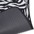 BDK Zebra Car Seat Covers with Floor Mats, Animal Prints 2Tone Split