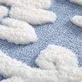 thumbnail image 5 of Mainstays 2 Piece Floral Bath Rug Set, Blue, 17" x 24" & 20" x 30", 5 of 6