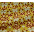 thumbnail image 5 of oneOone Viscose Jersey Fabric Paisley Ikat Print Sewing Fabric BTY 60 Inch Wide, 5 of 5