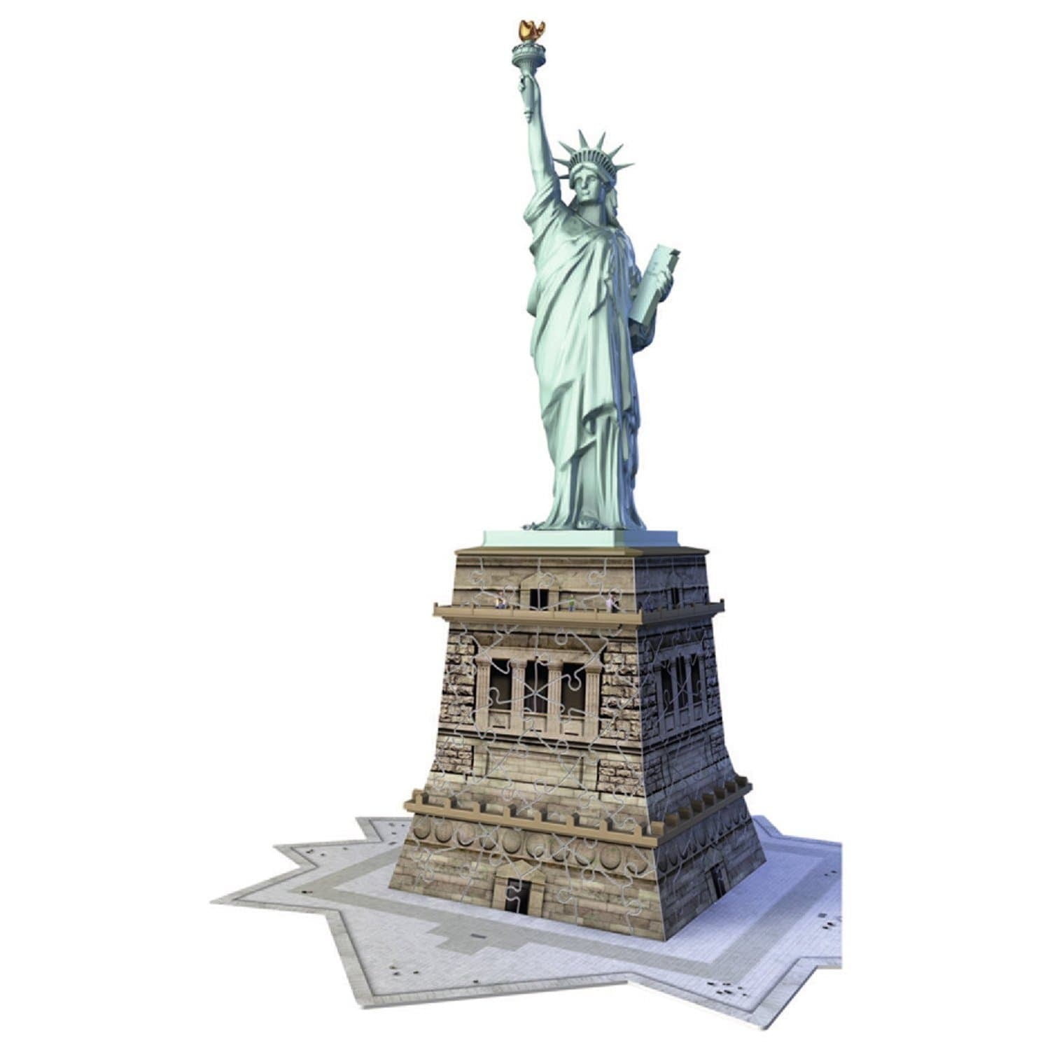Statue of Liberty 3D-Puzzle World Famous Architecture 