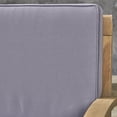 thumbnail image 4 of Ryland Outdoor 4 Piece Acacia Wood Chat Set, Gray, Dark Gray, 4 of 9