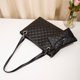thumbnail image 5 of Conjunto De Dos Piezas Con Cartera Y Bolso Tote Bolso bandolera para mujer Casual 2 en 1 Conjunto de bolsos Moda para mujer Tote (Negro) Ehuebsd Para Estrenar, 5 of 7