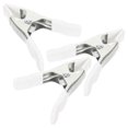 thumbnail image 4 of 2025 New 3 Pcs White A-Shaped Wedding Dress Panel Clips Spring Clamps for Bridal Gowns, 4 of 5