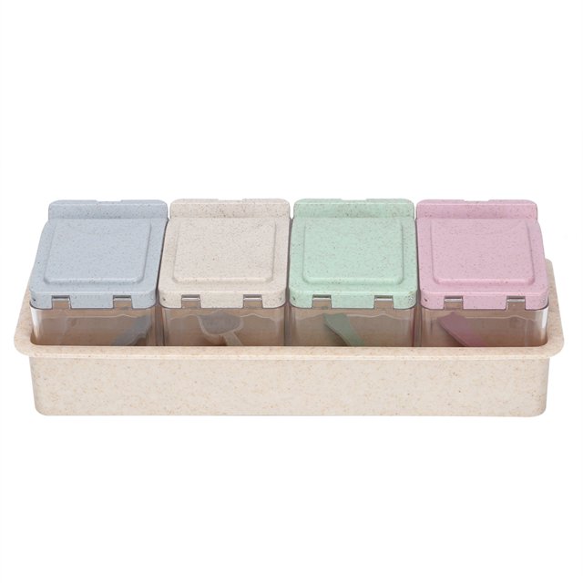 Caja de especias ANGGREK Contenedor de almacenamiento Duradera Tamaño Compacto