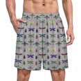 thumbnail image 1 of NICKSUN Shorts de Pyjama Amusants pour Hommes, Bas de Pyjama Courts Doux avec Poches, Insectes Mignons, m, 1 of 6