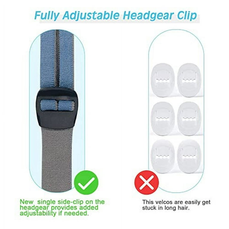 3X Replacement Headgear Strap For Airfit P10 CPAP Nasal Mask Pillow Mask US