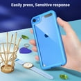 thumbnail image 4 of iPod Touch 7 Case, iPod Touch 6 5 Case with Screen Protector, Slim Bumper Hard Case for Apple iPod Touch 5 / 6th / 7th Generation, Blue, 4 of 7