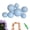 Light Blue, variant on Reusable Balloon Garland Cluster, Inflatable Balloon Garland for Birthday Party, Long-Lasting Easy Setup Party Arch Backdrop, PVC Balloon Streamer for Indoor Outdoor Decoration