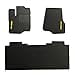 thumbnail image 3 of Future Trucks All-Weather Mats Set, Black Compatible with Ford F150 (2015-2023 Crew Cab), 3 of 4