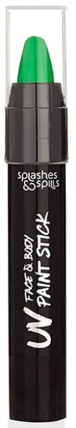UV Reactive Face and Body Paint Sticks, Halloween Make Up for Adults, by Splashes & Spills